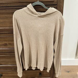 Aritzia Tna waffle hoodie